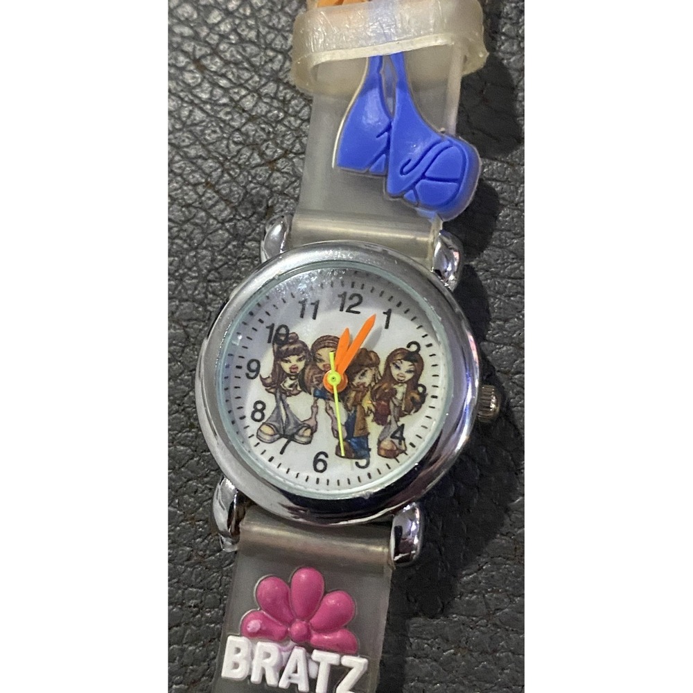 Bratz Dolls Rubber Wrist Watch Wind-up New Y2K Nostalgic Die Cut